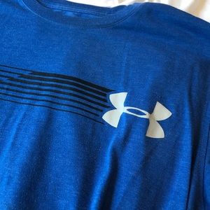 Blue Under Armour Heatgear Tshirt